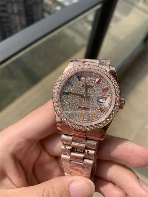 aaa iced out rolex|iced out rolex reviews.